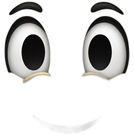 Mickey Mouse face emoji