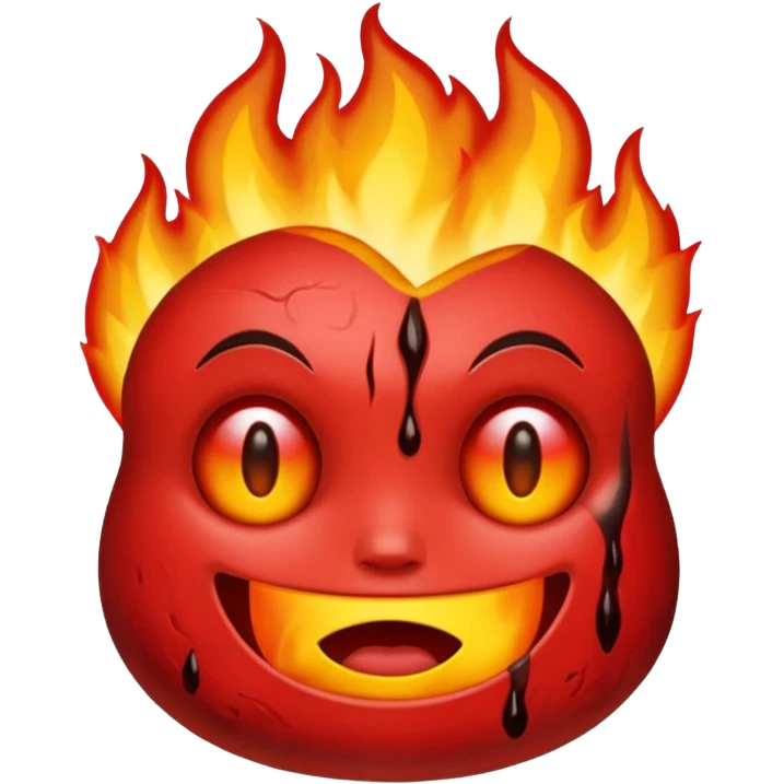 brûlure emoji
