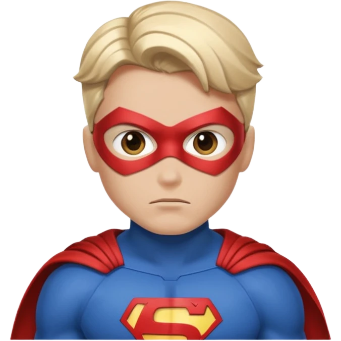 Queen side eye wearing a super hero costume emoji