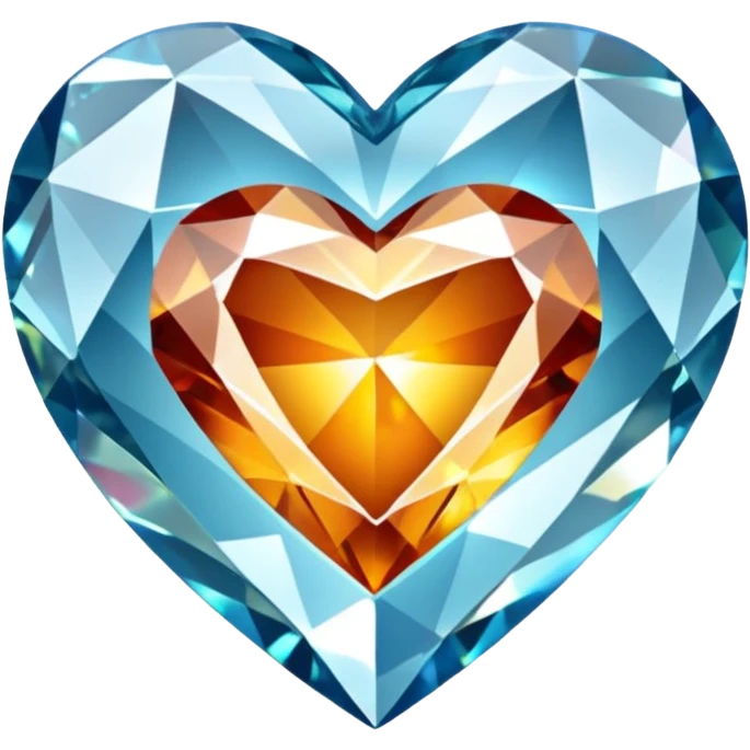 Diamond heart emoji