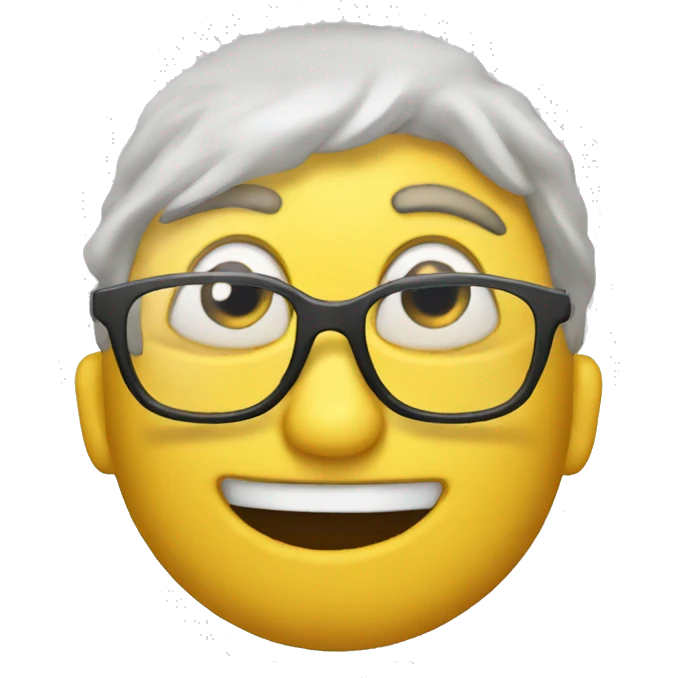 reading face emoji