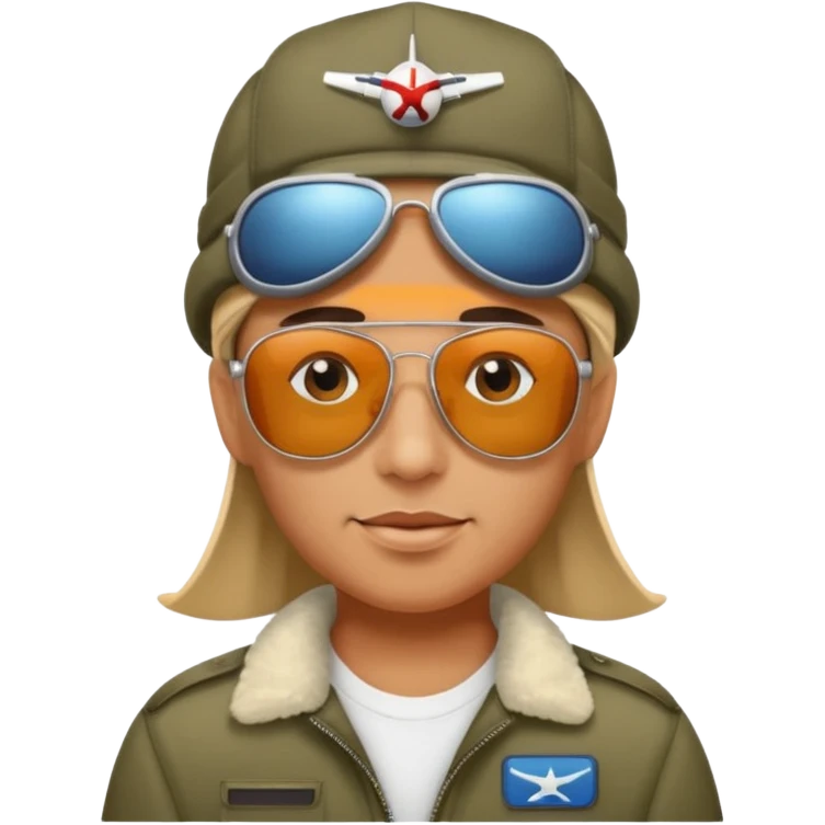 Horny airplane emoji