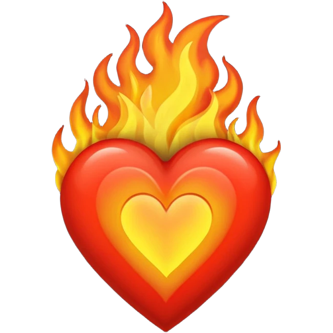 🖤❤️‍🔥 emoji