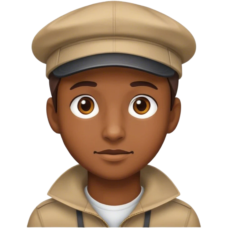 Hod with a cap emoji