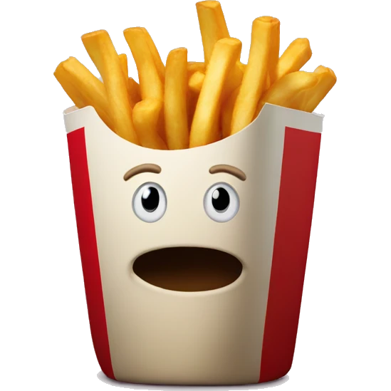 McDonalds fries emoji