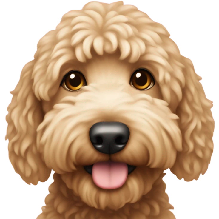 Golden doodle  emoji