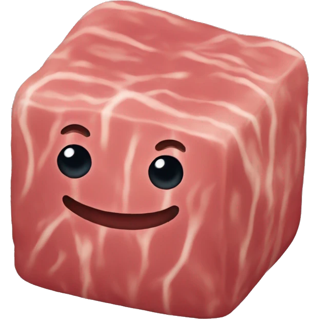meatcube emoji