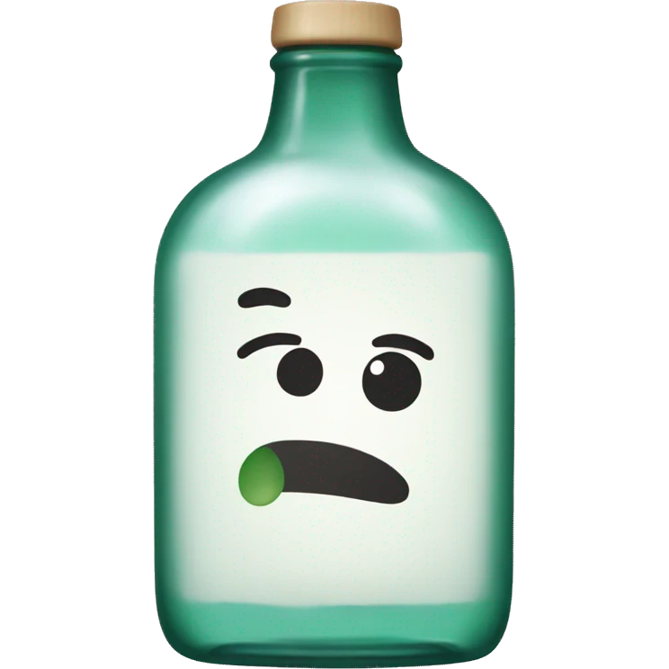 korean soju bottle emoji