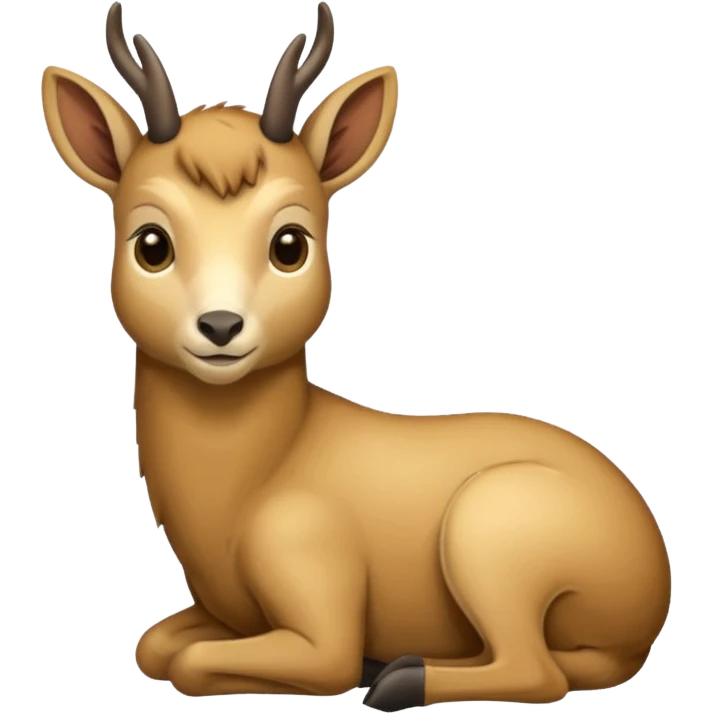 a chamois emoji