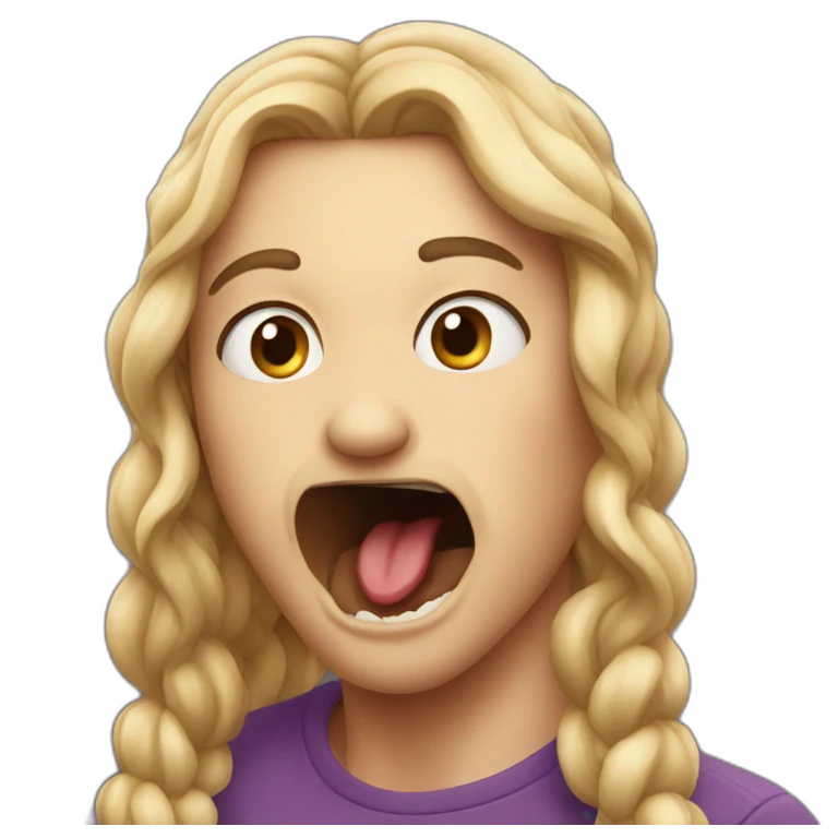 Grosse bite emoji