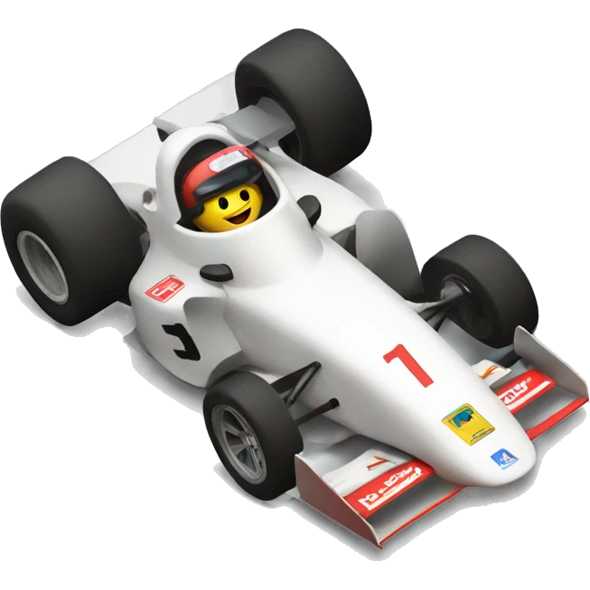 Race car emoji