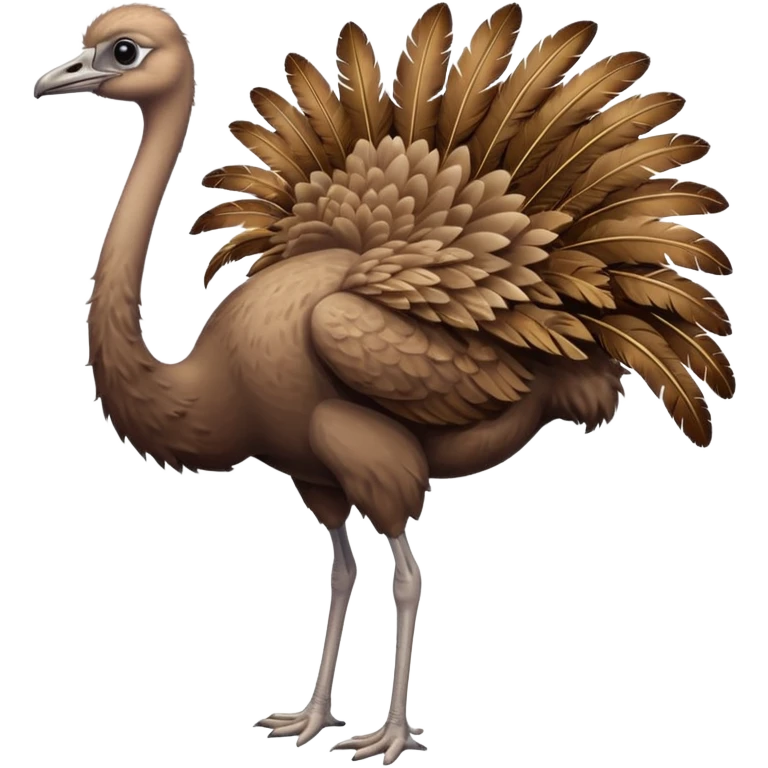 ostrich emoji