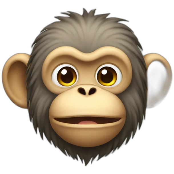 Stinky japanese monkey emoji