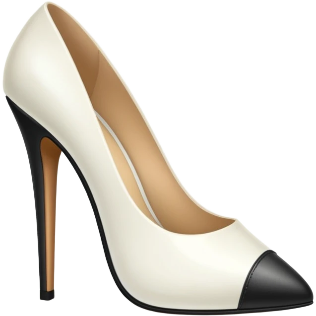 white-high-heels emoji