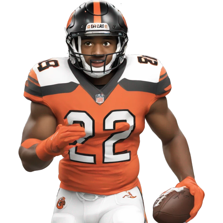 Nick Chubb 2024 emoji