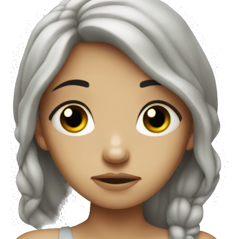 a sad mermaid emoji