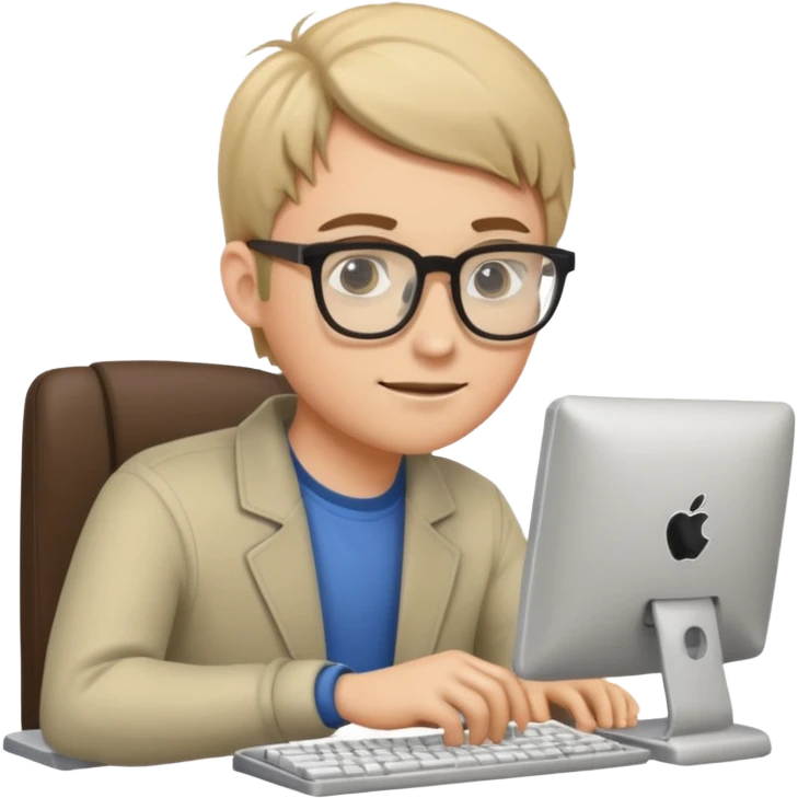 создай парня Айтишника emoji