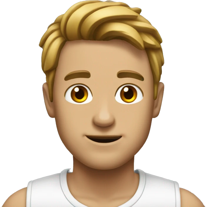 Коричневый пудиль  emoji