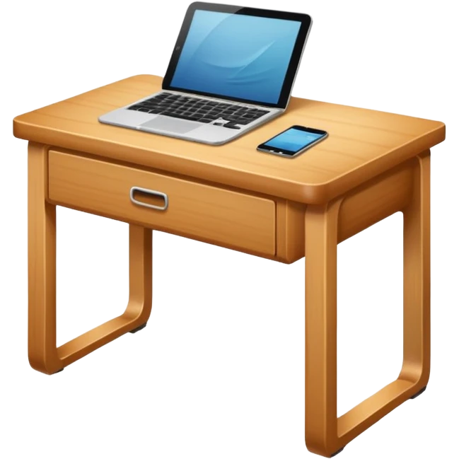 a desk table emoji