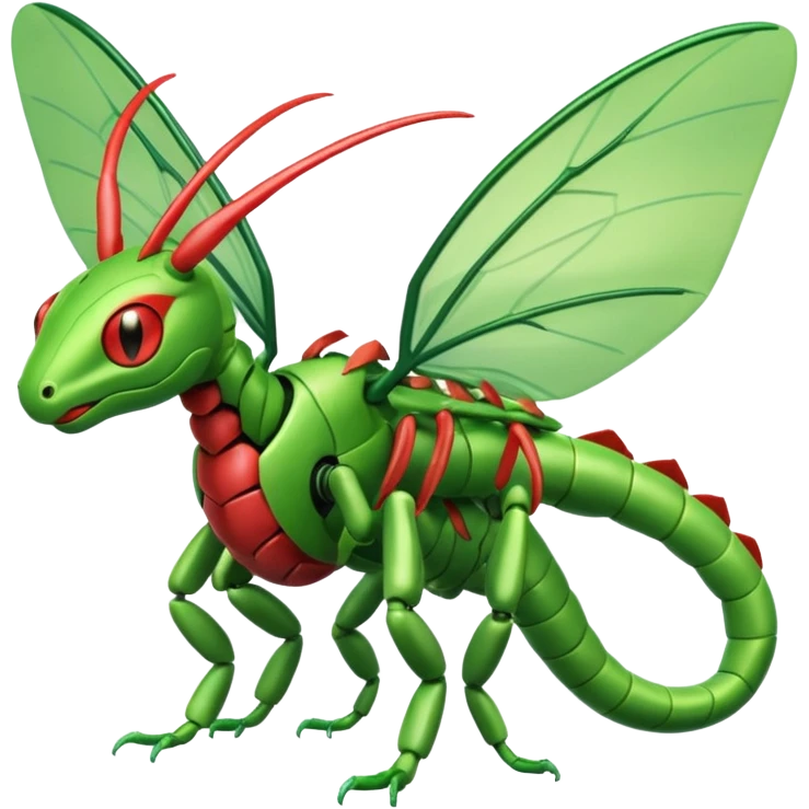Caterpie-Flygon-Scyther-fusion emoji