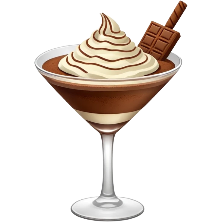 Tiramisu martini emoji