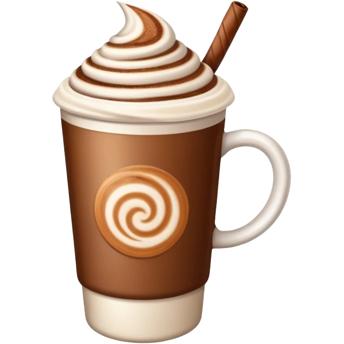 Cappucino to go emoji