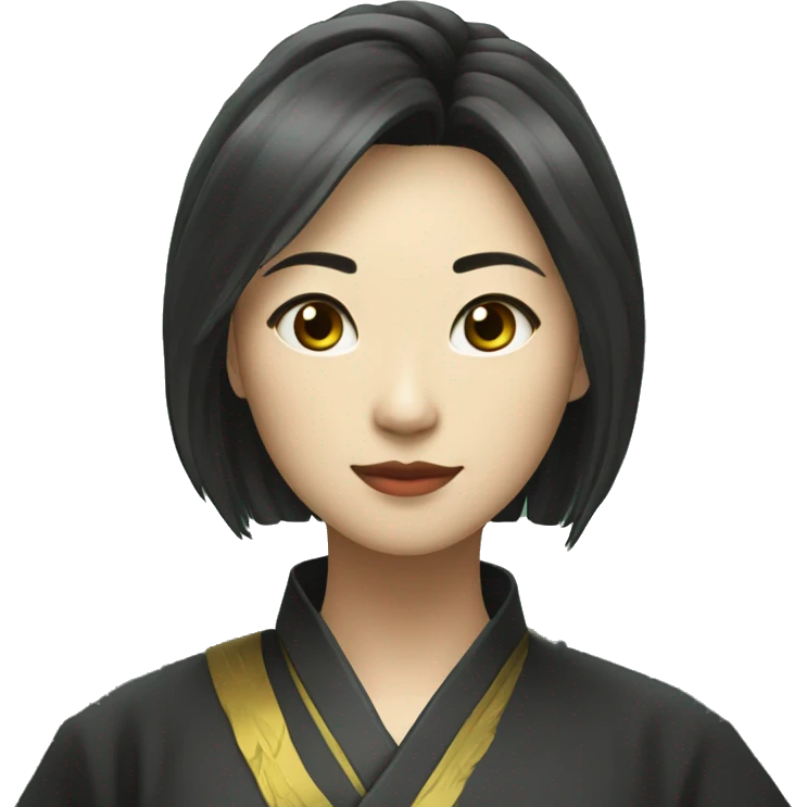 武则天,中国第一个女皇帝,霸气,唐代,黑发, emoji