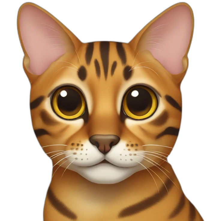bengal cat emoji