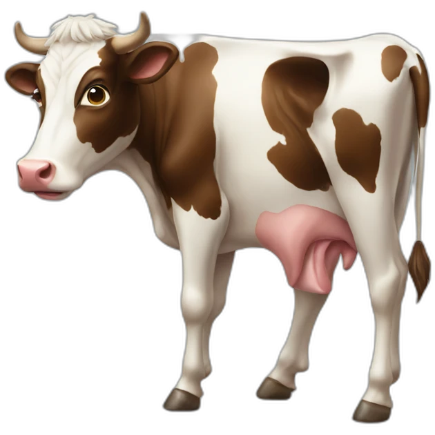 Cow play emoji
