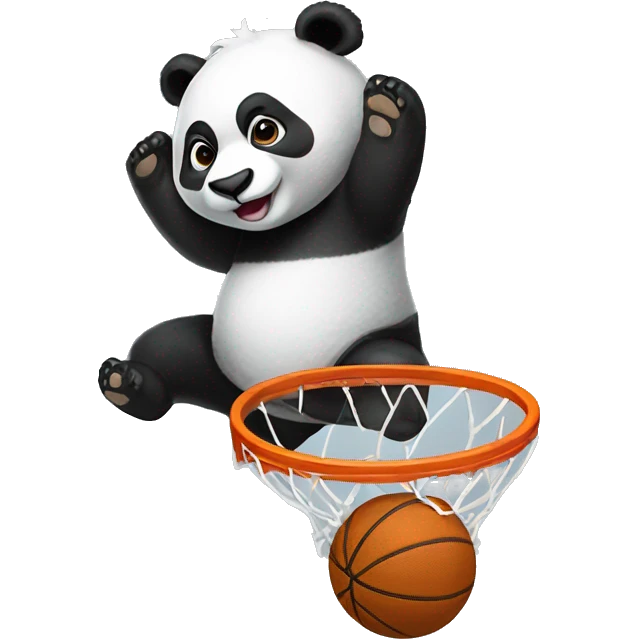 Panda dunks  emoji