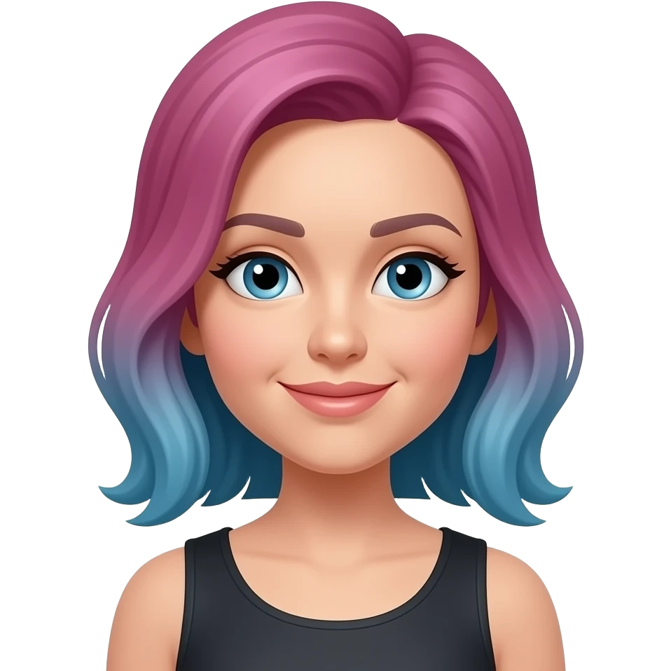 Change her hair color emoji