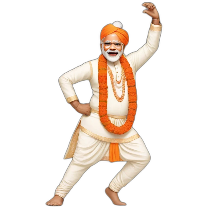 NarendraModi dancing  emoji