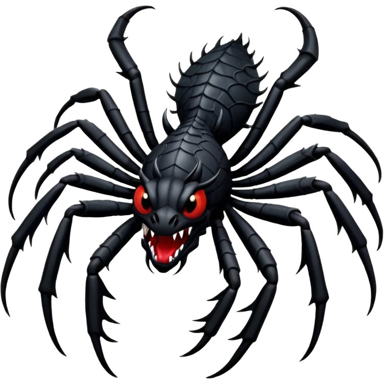 Spider dragon  emoji