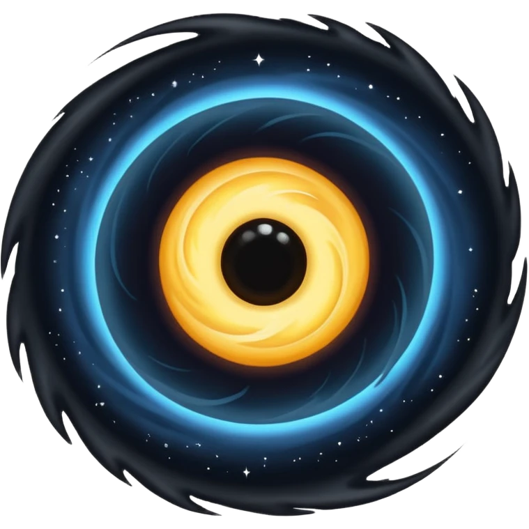 black hole emoji