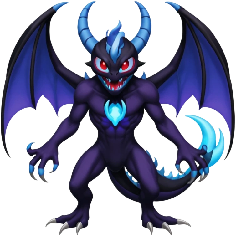 Venom-Darkrai-Stitch-Lunala-Fakémon-hybrid-creature (full body)  emoji
