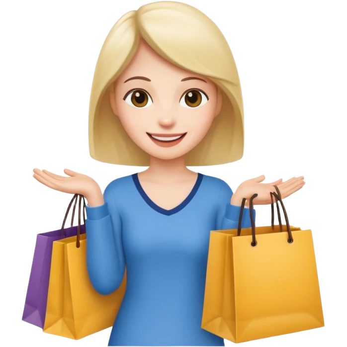 Shopping emoji