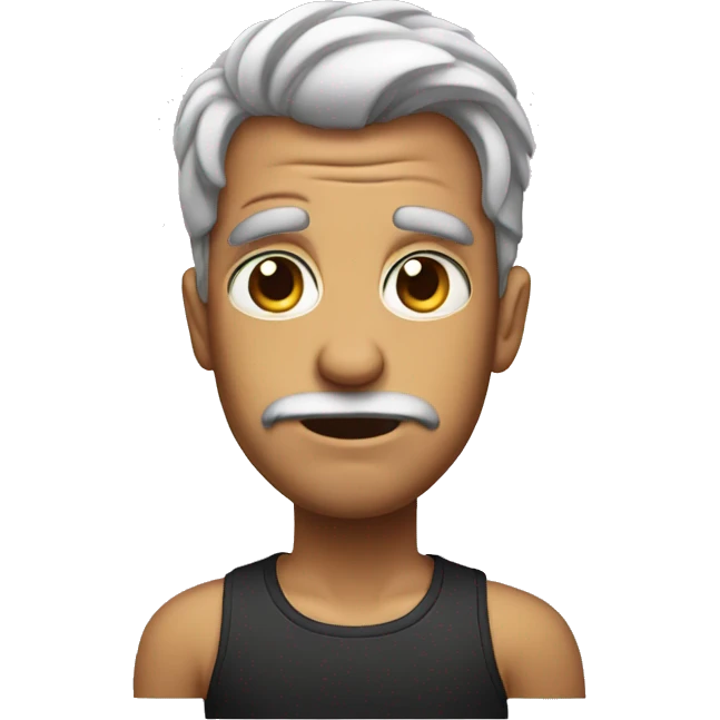 Stale face emoji