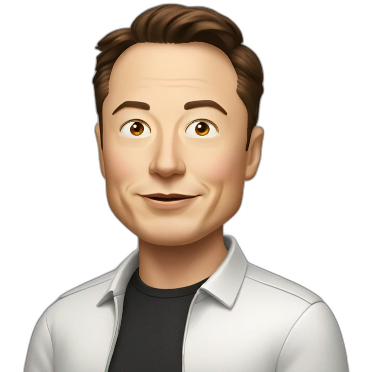 Elon Musk emoji