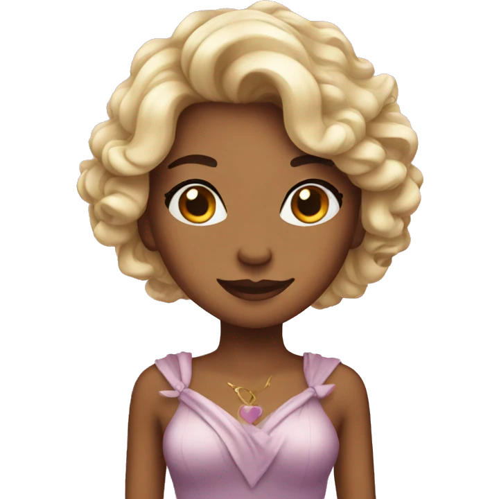 Glamour heart emoji