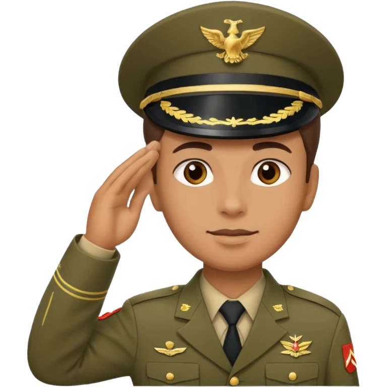 military salute emoji