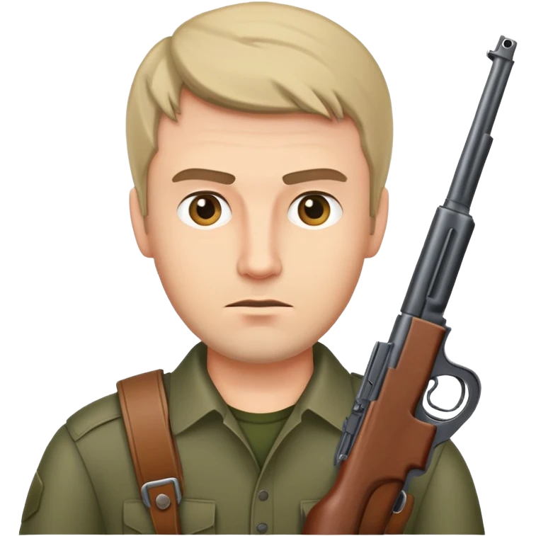 man with gun at his head emoji