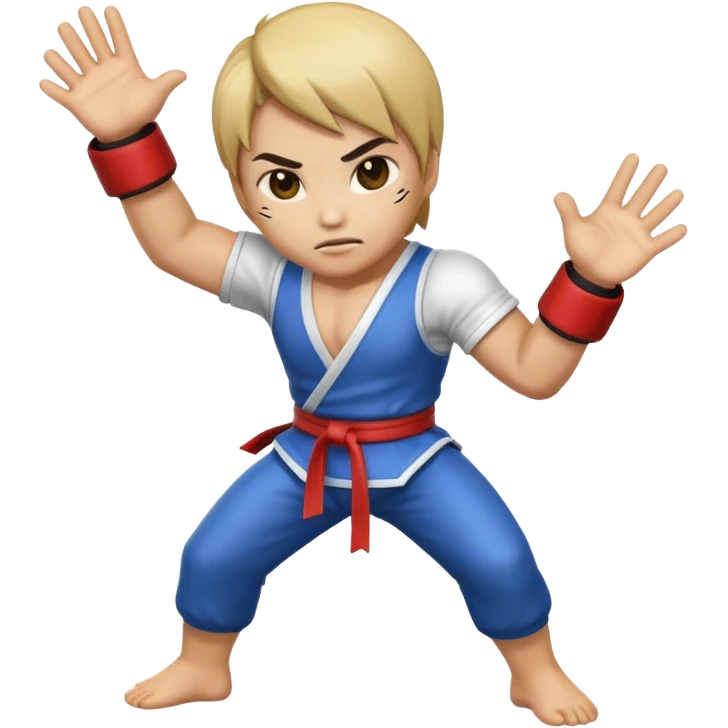 crea un'emoji stile tekken emoji