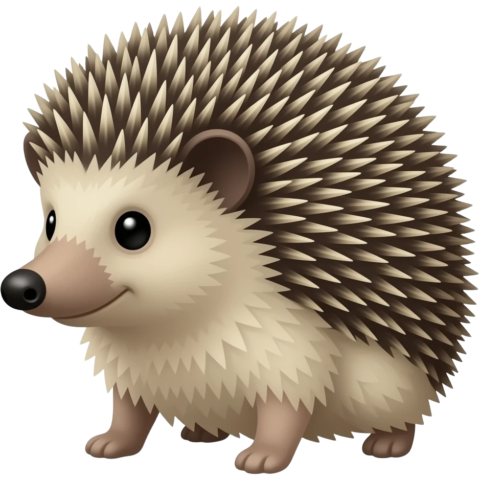 Crushed hedgehog emoji