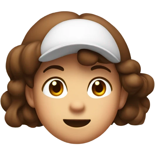  Mario cartoon character with a brown haired girl emoji