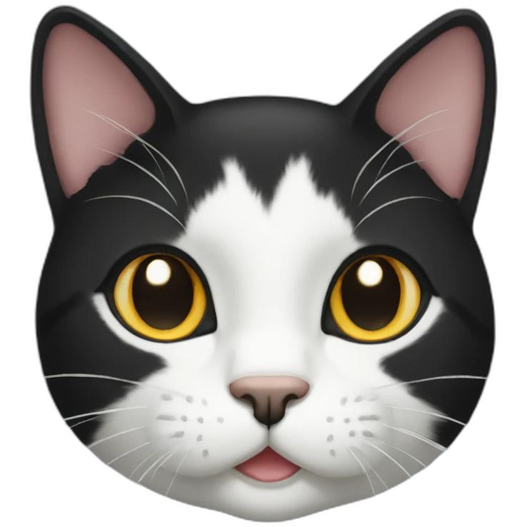 tuxedo cat emoji