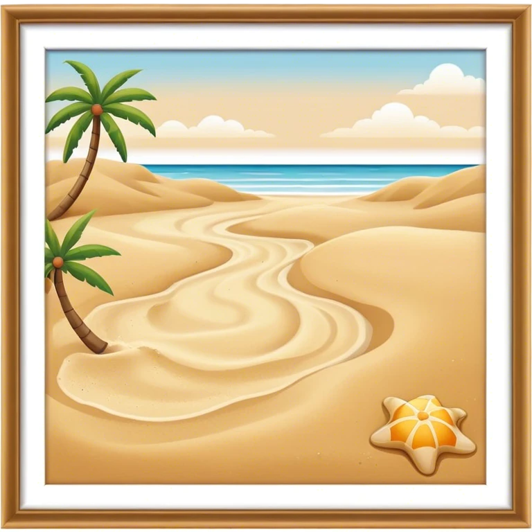 Beach emoji