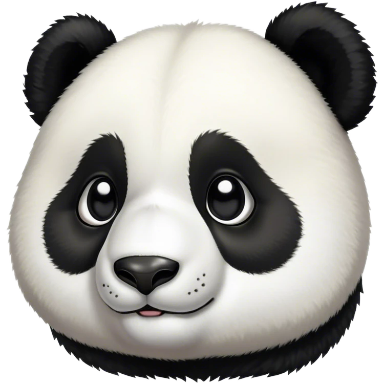 Cute panda emoji
