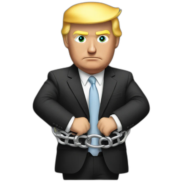 trump-in-handcuffs emoji