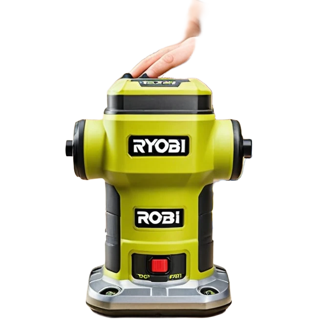 ONE+ 18V Cordless Compact Fixed Base Router RYOBI with gray with battery emoji