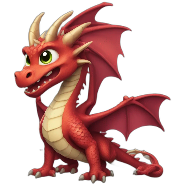 Dragon who play video games emoji